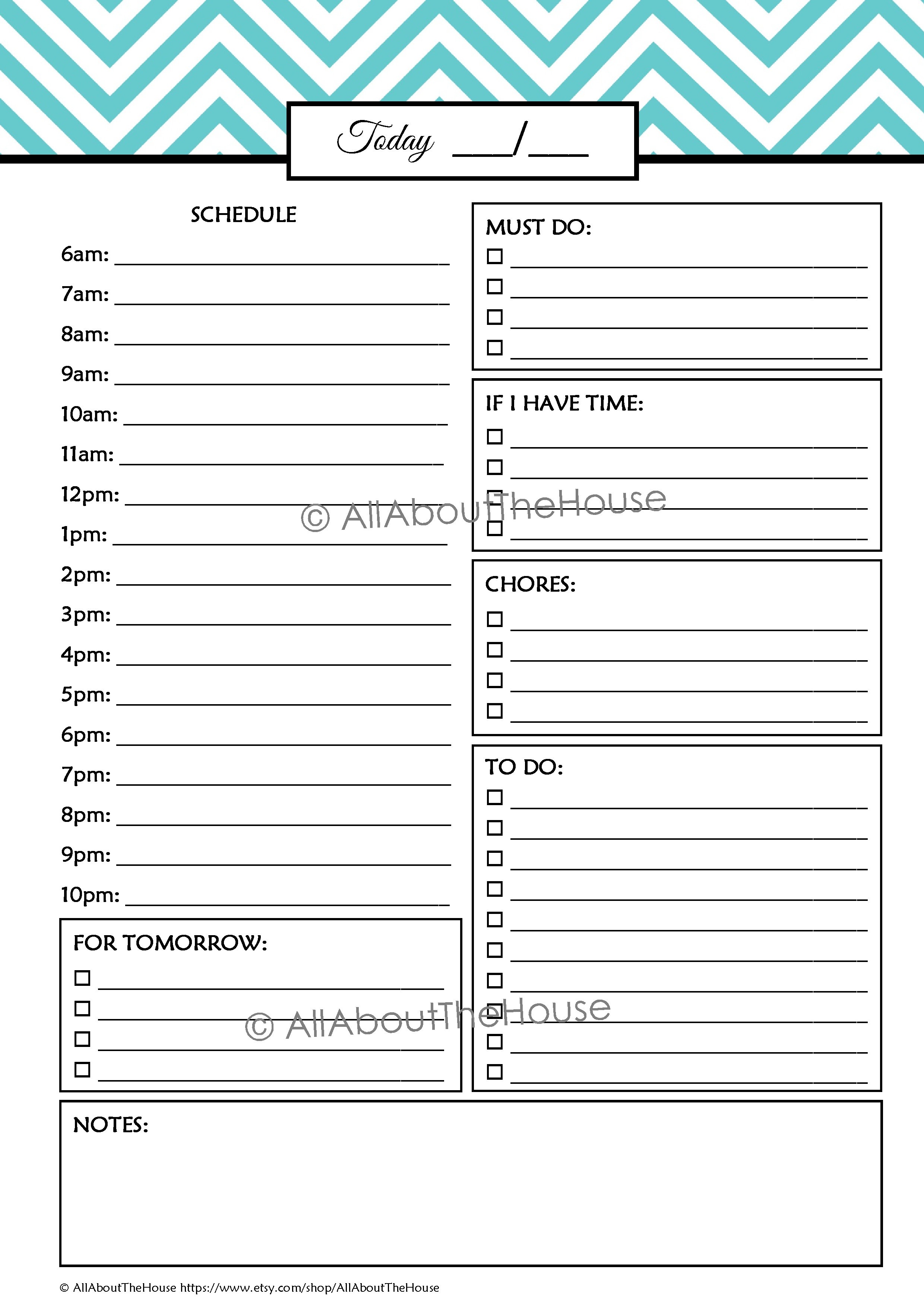 Free Printable Student Planner Template | Shop Fresh - Free Printable School Agenda Templates
