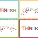 Free Printable "thank You" Cards #thanksgiving #giftofthanks | Oh   Free Printable Cards