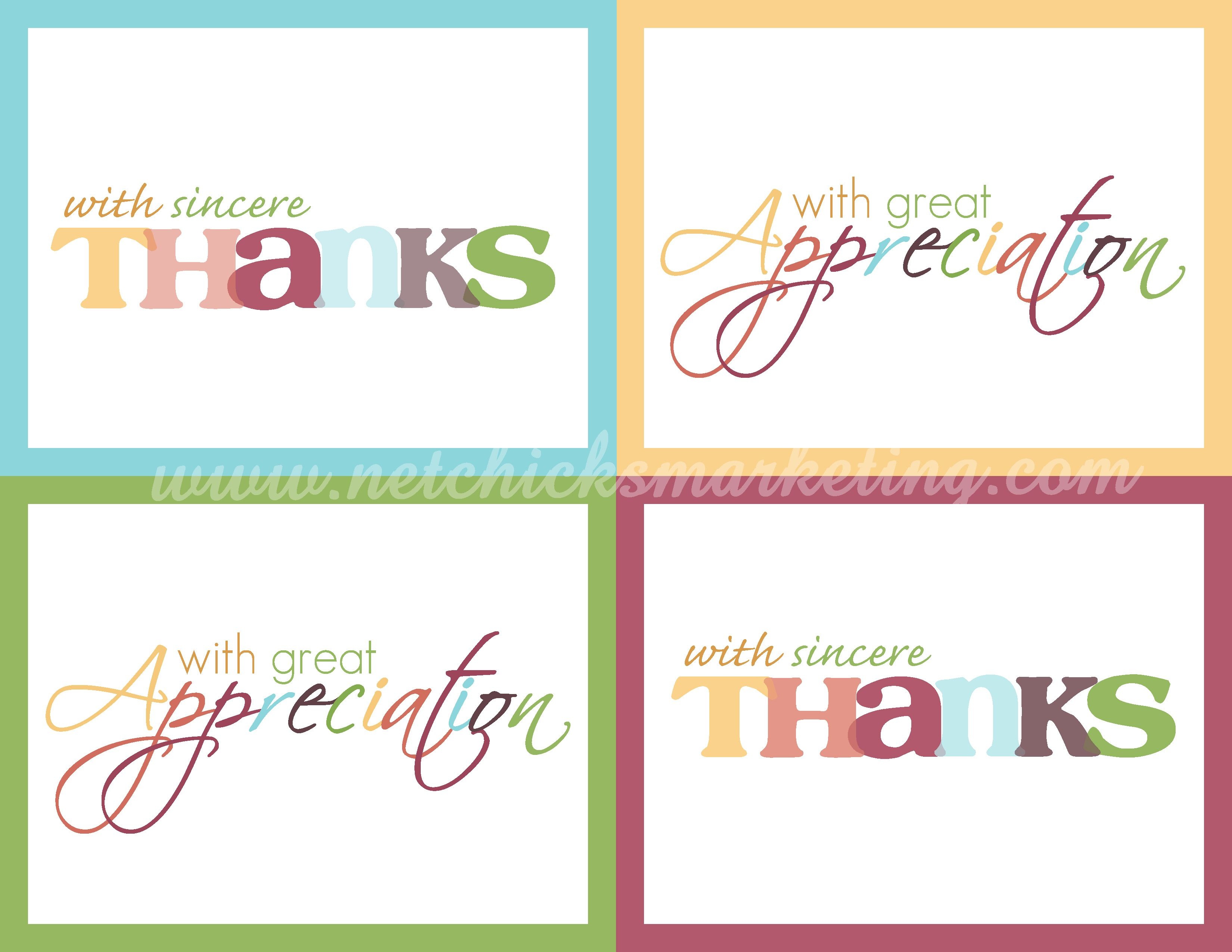 Free Printable &amp;quot;thank You&amp;quot; Cards #thanksgiving #giftofthanks | Oh - Free Printable Cards