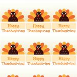 Free Printable Thanksgiving Place Cards    Also Great For Cupcake   Happy Thanksgiving Cards Free Printable