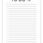 Free Printable To Do Checklist Template   Paper Trail Design   To Do List Free Printable