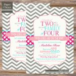 Free Printable Twin Baby Shower Invitations   Layoffsn   Free Printable Twin Baby Shower Invitations