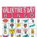Free Printable Valentine Bingo Cards For All Ages   Play Party Plan   Free Printable Valentines Bingo