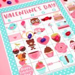 Free Printable Valentine Bingo   Happiness Is Homemade   Free Printable Valentines Day Cards