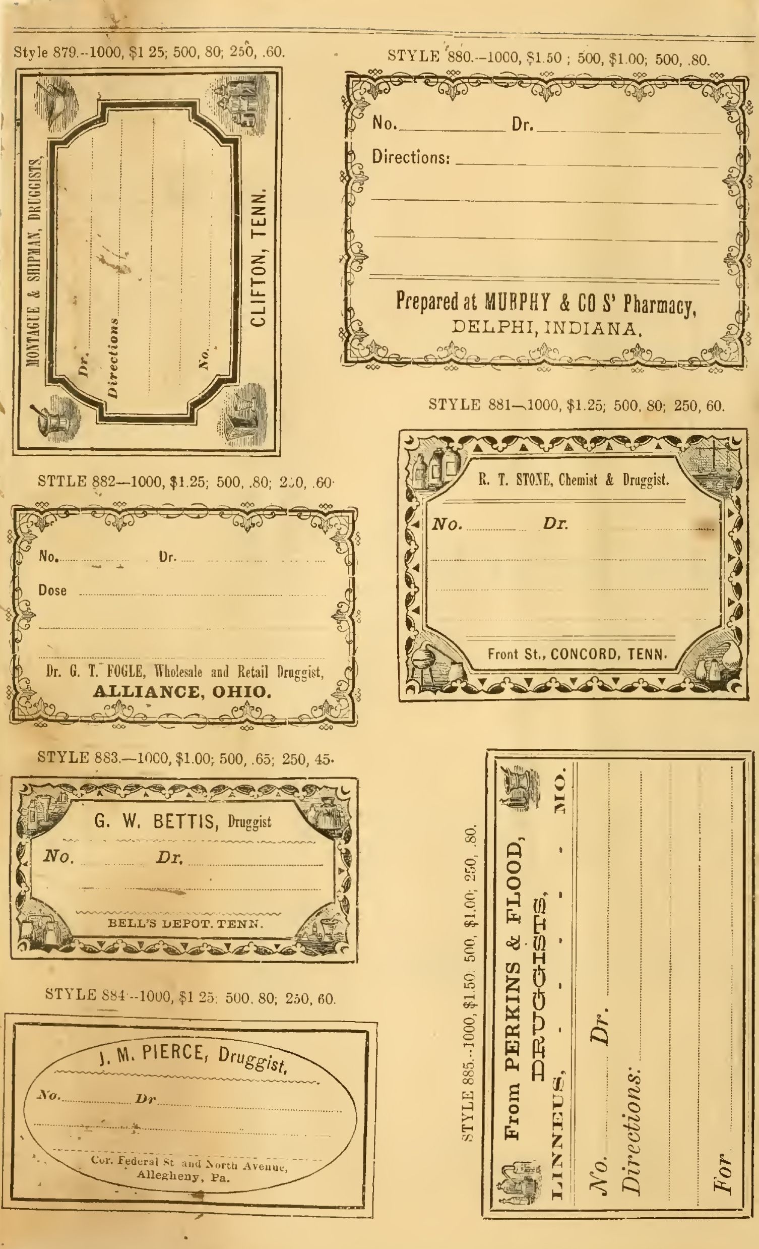 17 Free Vintage Tag Label Template Images Vintage Apothecary Label 