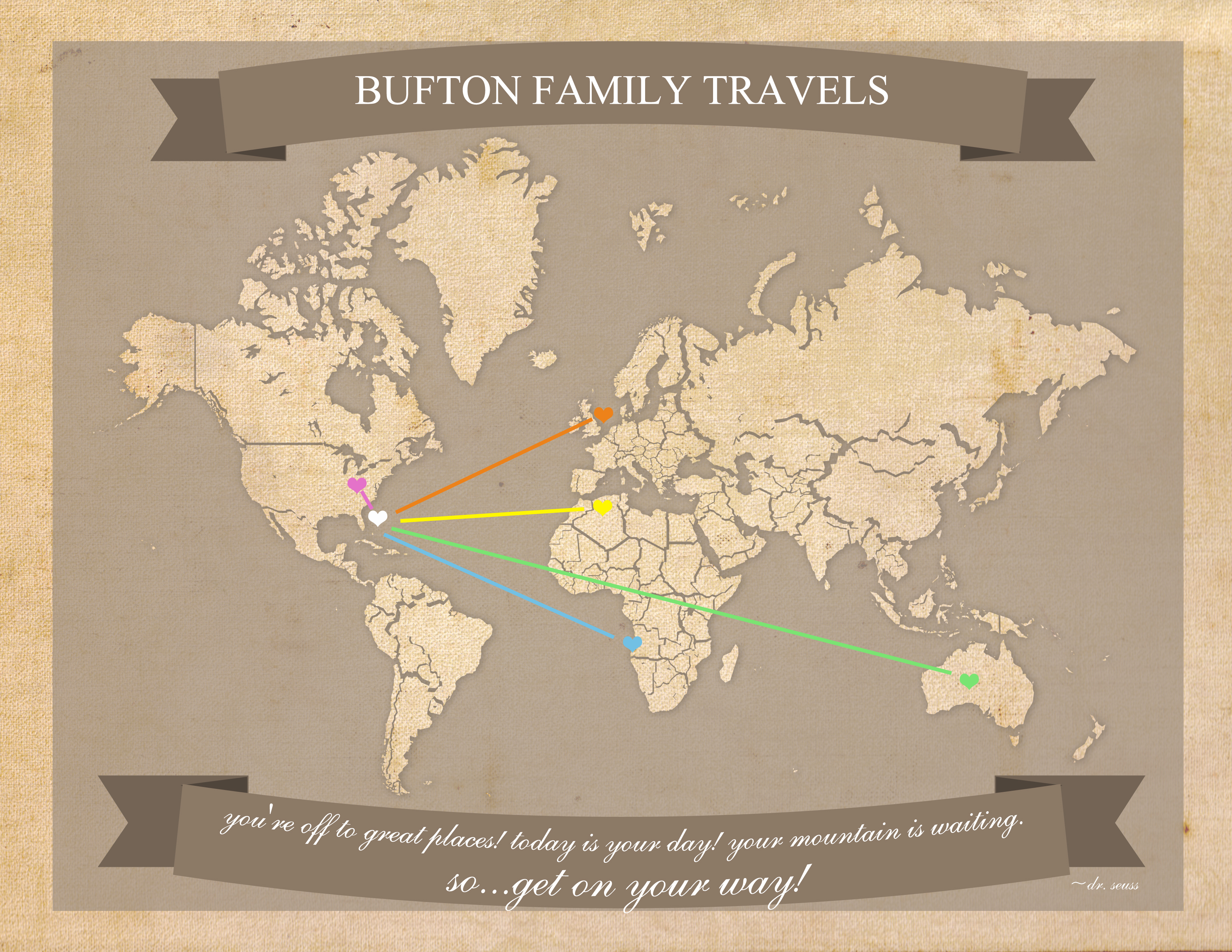 Free Printable World Travel Map - Free Printable Maps