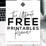 Free Printables • Free Wall Art Roundups • Little Gold Pixel   Free Printable Funny Posters