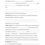 Free Rental Lease Agreement Templates   Residential & Commercial   Free Printable Basic Rental Agreement