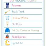 Free Routine Printables And More! | Marlei Stuff | Toddler Bedtime   Free Printable Bedtime Routine Chart
