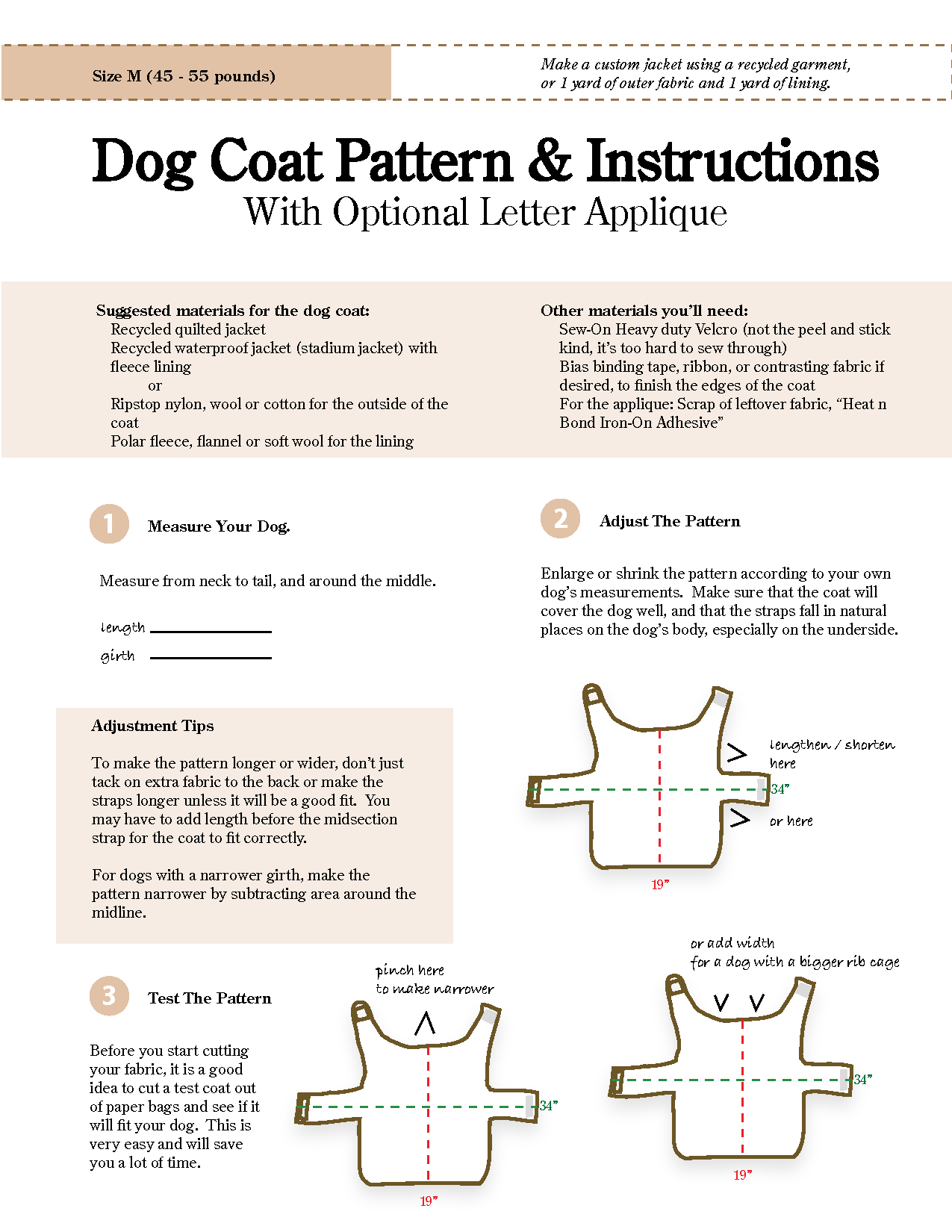 Free Sewing Patterns For Dog Clothes - New Zealand Of Gold Discovery - Dog Sewing Patterns Free Printable