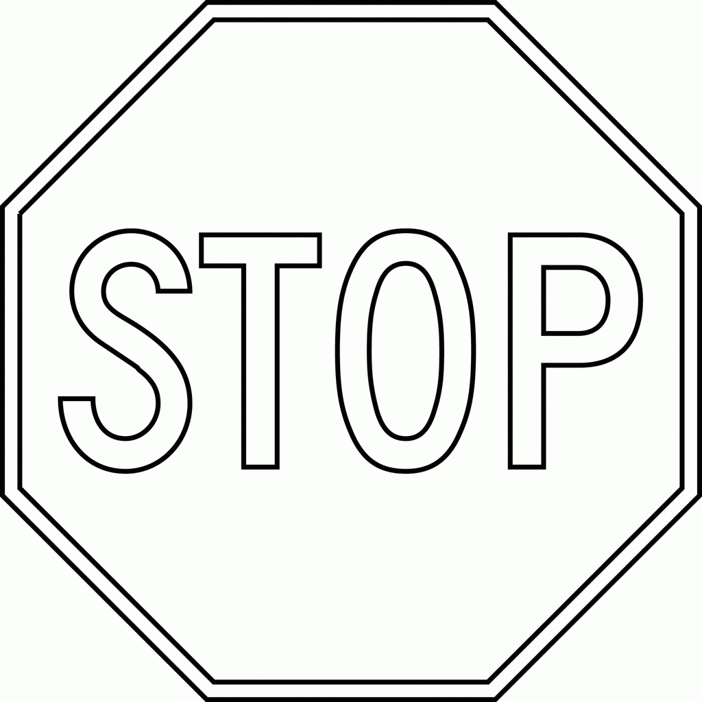 Free Stop Sign Template Printable, Download Free Clip Art, Free Clip - Free Printable Sign Templates
