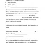 Free Tennessee Revocation Of Power Of Attorney Form   Word | Pdf   Free Printable Revocation Of Power Of Attorney Form