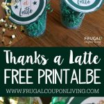 Free Thanks A Latte Printable | Crafty Fun | Teacher Gifts, Thanks A   Thanks A Latte Free Printable Gift Tag