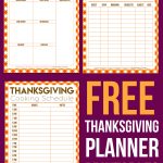 Free Thanksgiving Printables   Menu Planner, Guest List, & More   Free Printable For Thanksgiving