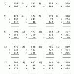 Free Third Grade Math Worksheets | Activity Shelter   Free Printable Menu Math Worksheets
