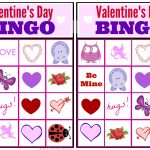 Free Valentine Bingo Game Printable Collection For Kids   Free Printable Valentines Bingo