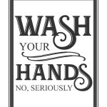 Free Vintage Bathroom Printables | Printables ** | Vintage Bathrooms   Free Wash Your Hands Signs Printable