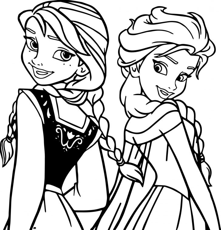 Free Printable Frozen Coloring Pages