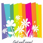 Get Well #card Free Printable   Fast Recovery Flowers Greeting Card   Free Printable Get Well Cards