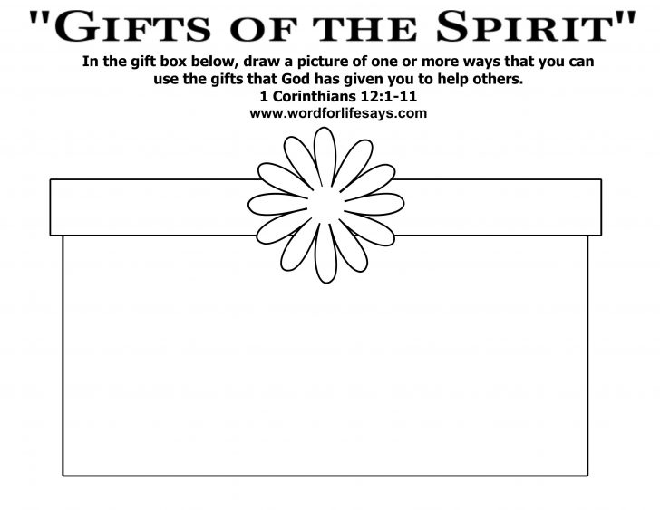 Free Printable Spiritual Gifts Test For Youth