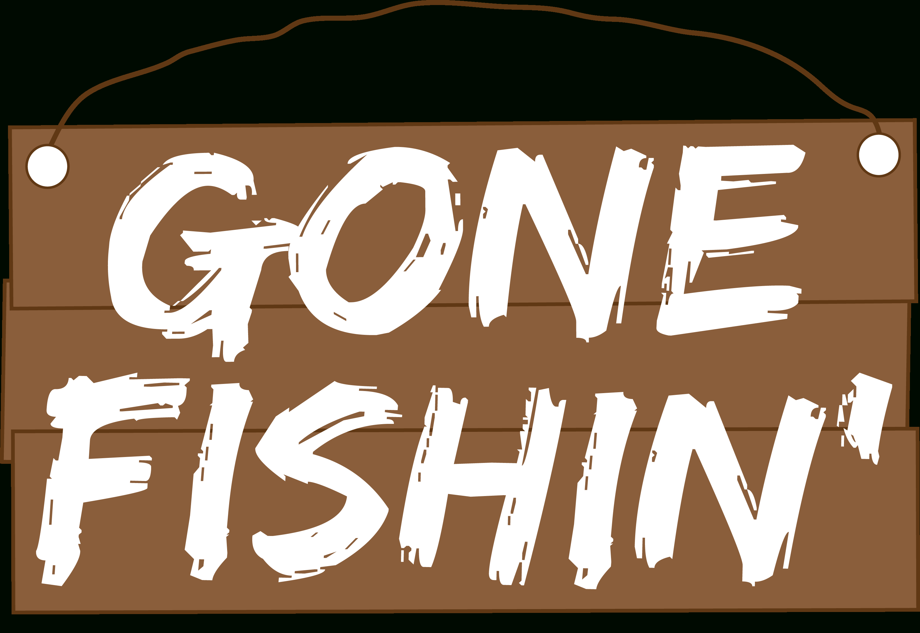 Gone Fishing Sign Printable xzfishing