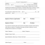 Grandparents' Medical Consent Form – Minor (Child) | Eforms – Free   Free Printable Child Guardianship Forms