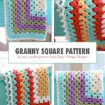 Granny Square Pattern   A Free Crochet Pattern | Crochet Patterns   Free Printable Crochet Granny Square Patterns