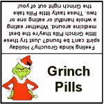 Grinch Pills Printable (83+ Images In Collection) Page 1   Grinch Pills Free Printable