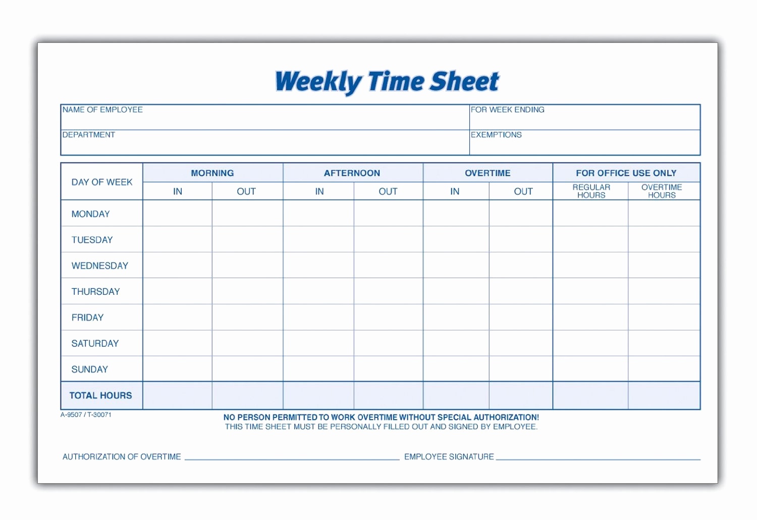 Group Timesheet Template For 8 Best Of Blank Printable Timesheets - Free Printable Time Sheets Forms