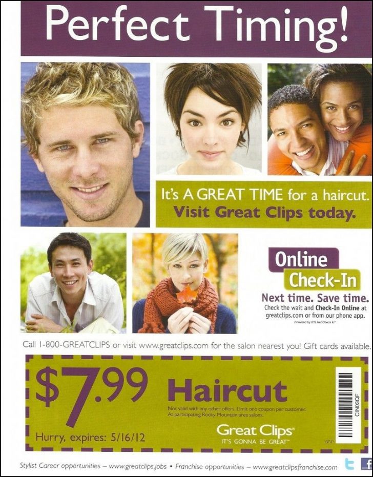 Sports Clips Free Haircut Printable Coupon