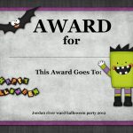 Halloween Costume Award | Halloween | Halloween Costume Contest   Best Costume Certificate Printable Free