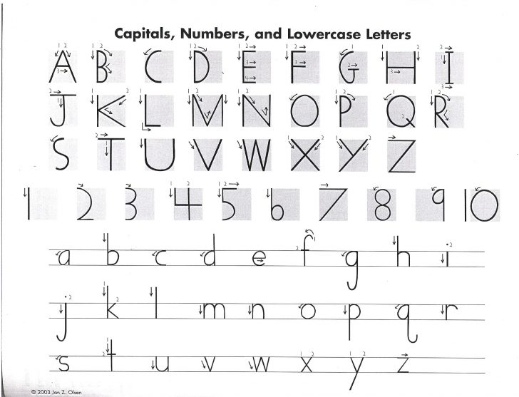Handwriting Without Tears Worksheets Free Printable