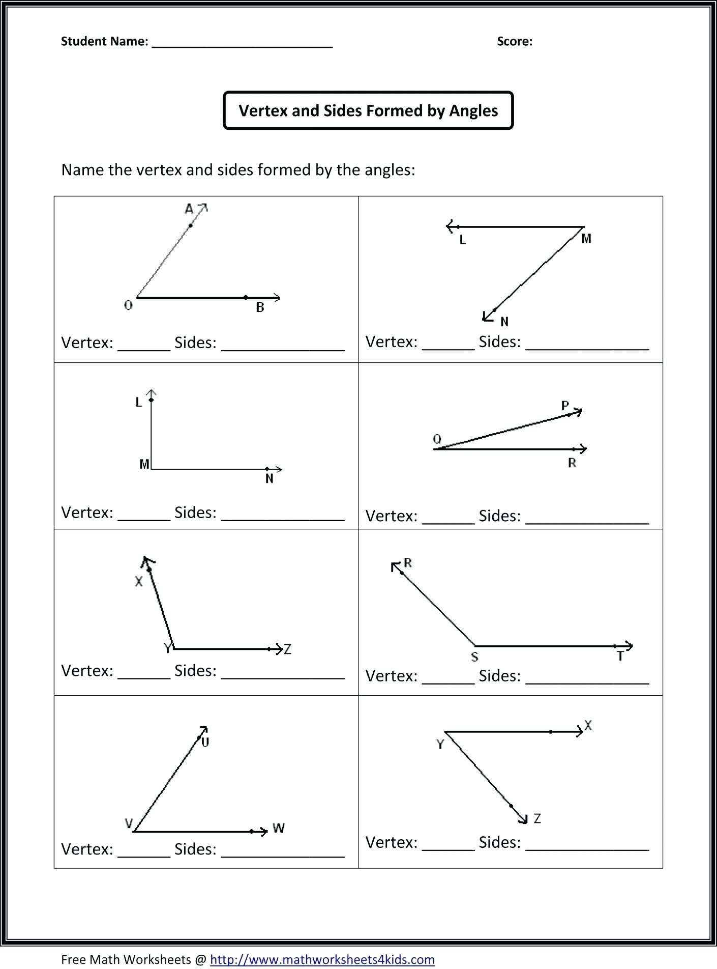 High School Geometry Worksheets Free Geometry Worksheets High School - Free Printable Geometry Worksheets For Middle School