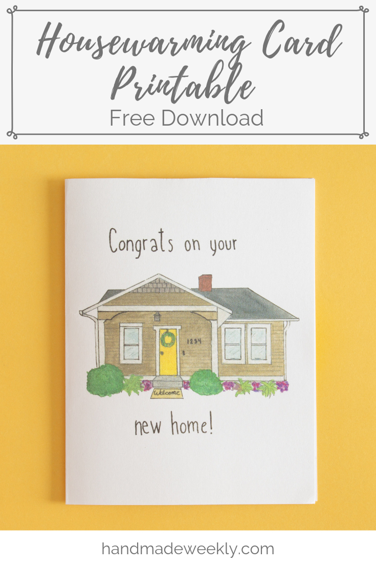 Home Cards Free Printable Free Printable