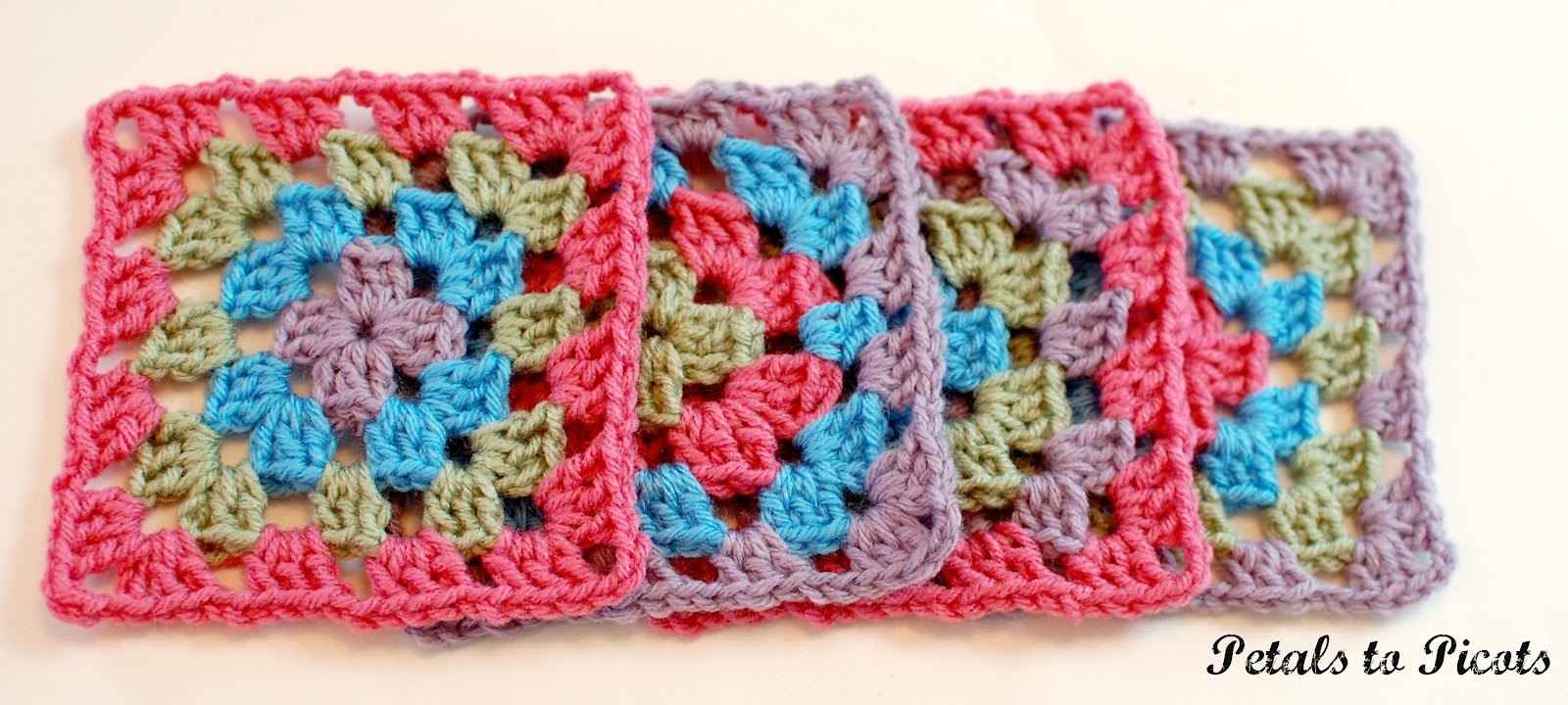 How To Crochet A Classic Granny Square: Granny Square Pattern - Free Printable Crochet Granny Square Patterns