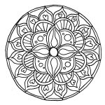 How To Draw A Mandala (With Free Coloring Pages!) | Drawings   Free Printable Mandala Patterns