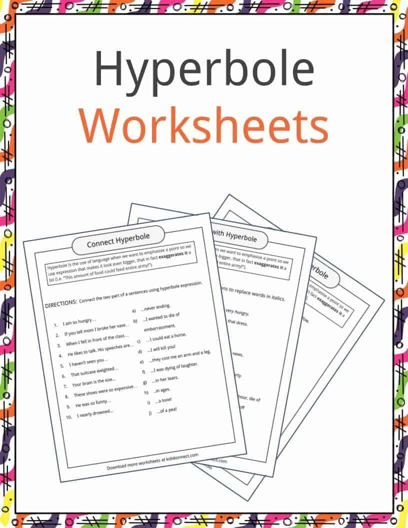 Hyperbole Examples, Definition &amp;amp; Worksheets | Kidskonnect - Indian In The Cupboard Free Printable Worksheets