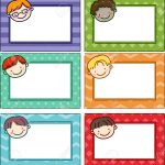 Illustration Featuring Printable Name Tags For Boys Stock Photo   Free Printable Name Tags For Preschoolers