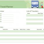 Itineraries   Office   Free Printable Itinerary