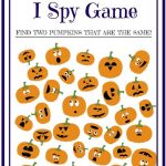 Jack O Lantern I Spy Printable Worksheets Game For Halloween Fun   Free Printable Halloween Homework Pass