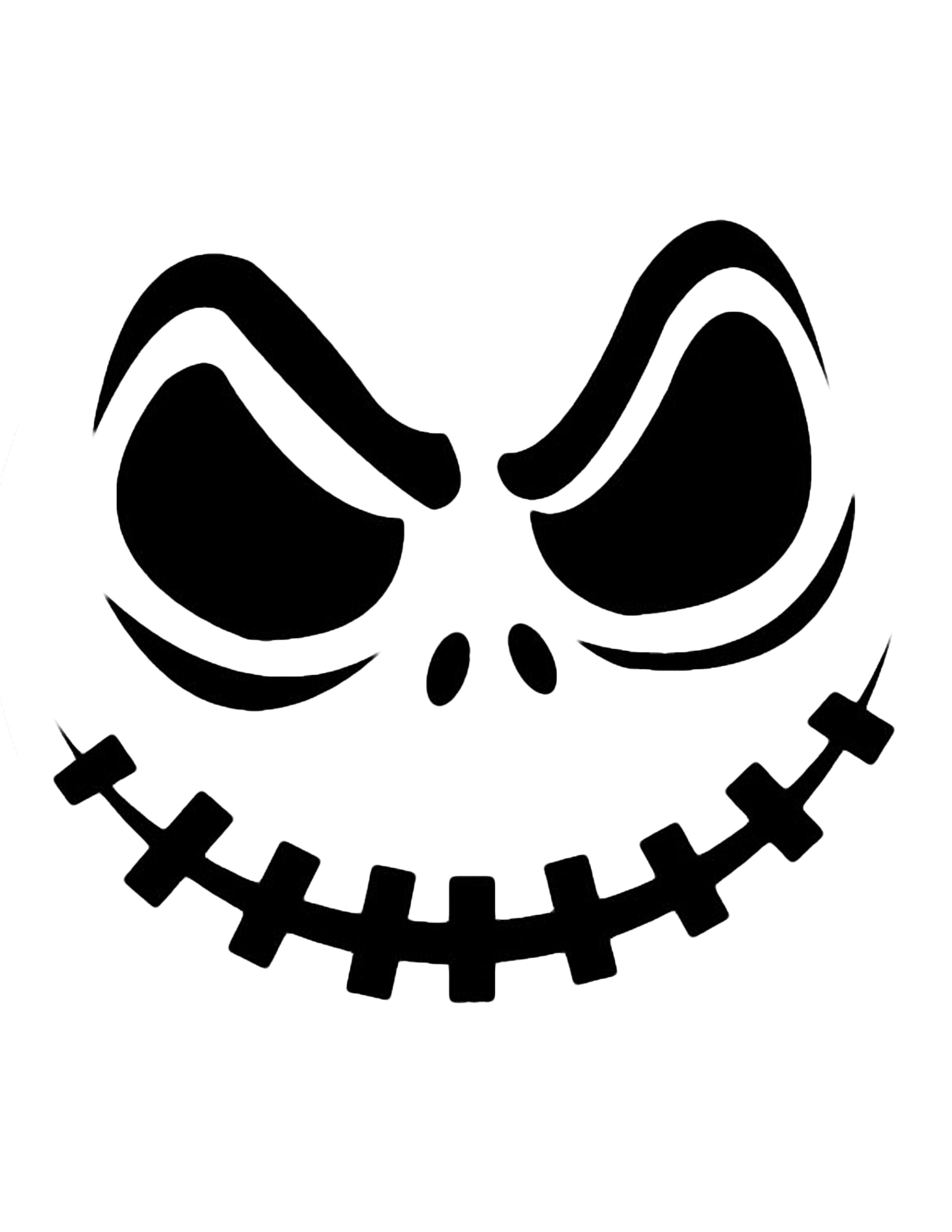 Jack Skellington Stencil Free Printable Free Printable