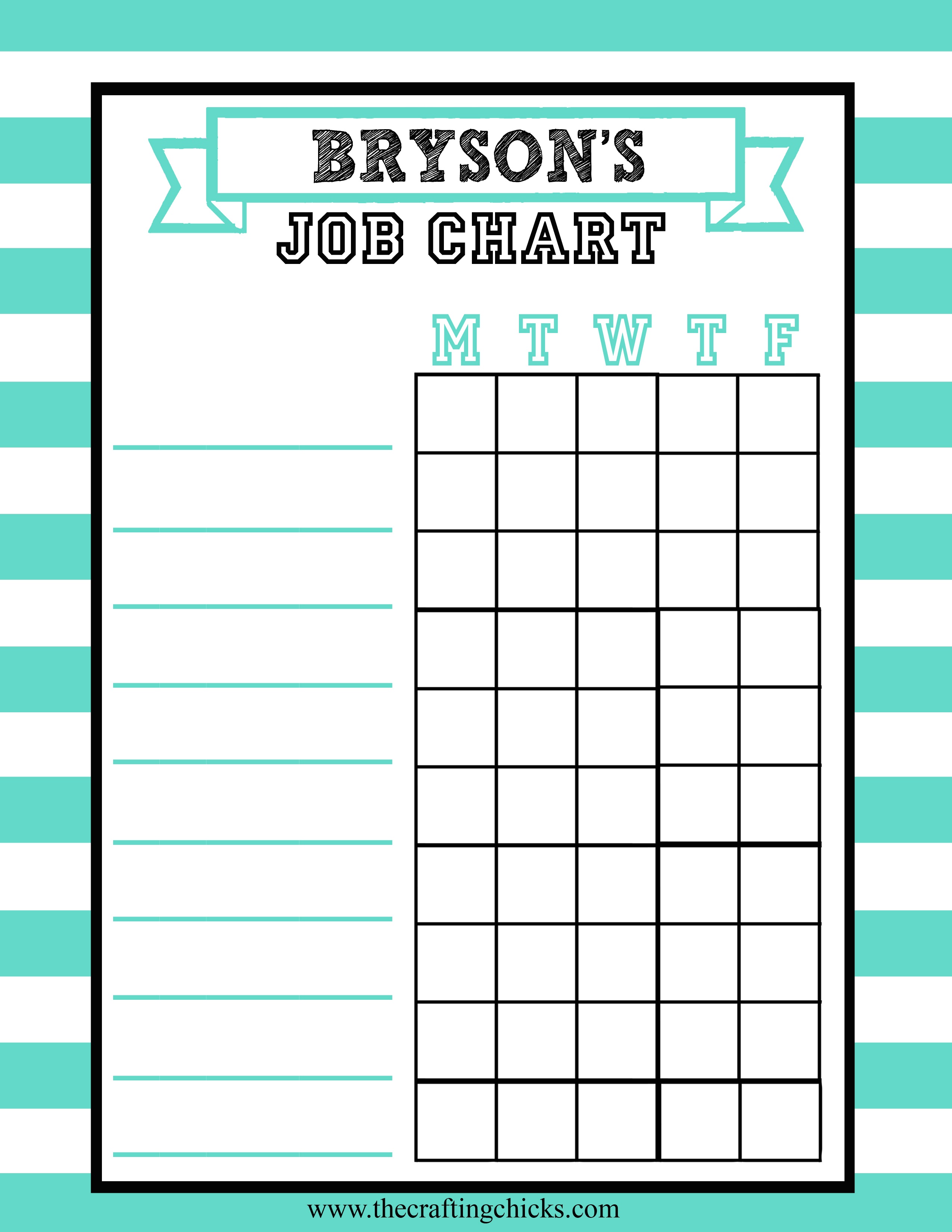 preschool-job-chart-printable