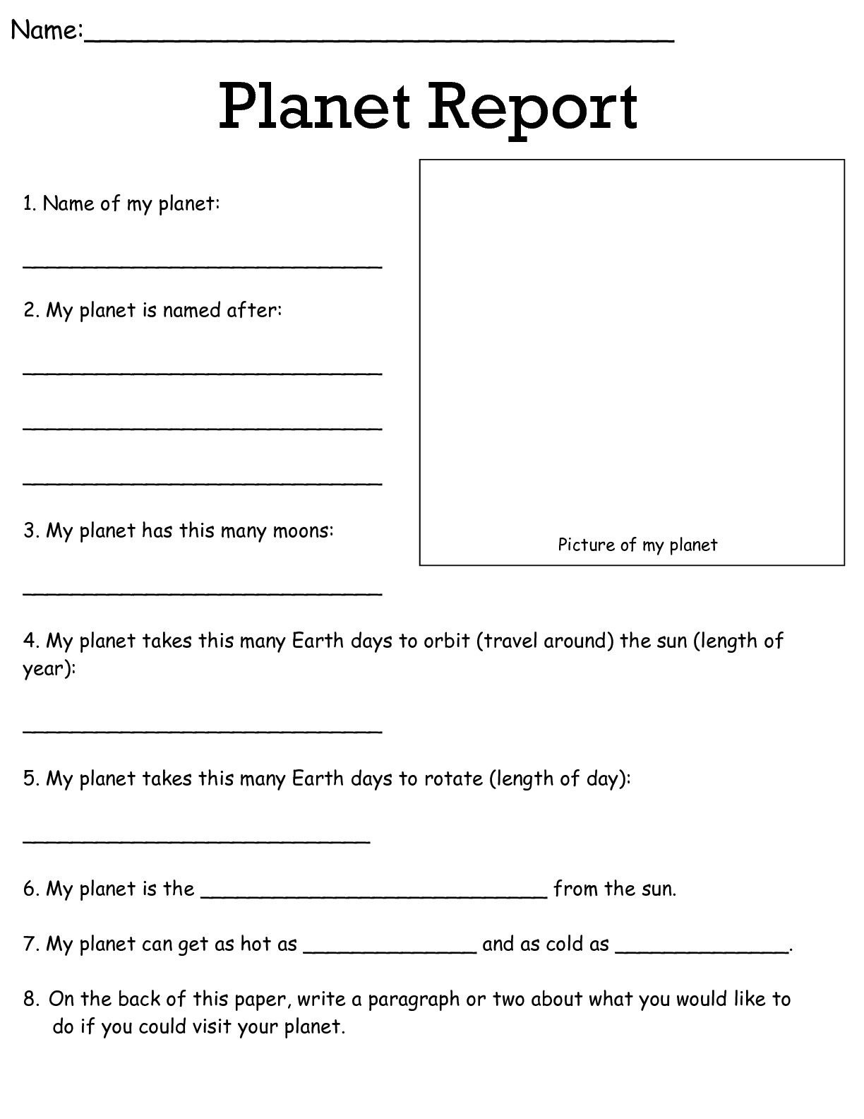 Job Worksheets 5Th &amp;amp;6Th | Science Worksheets Science Worksheets - Free Printable Science Worksheets For Grade 2