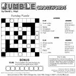 Jumble Archives | Tribune Content Agency   Jumble Puzzle Printable Free