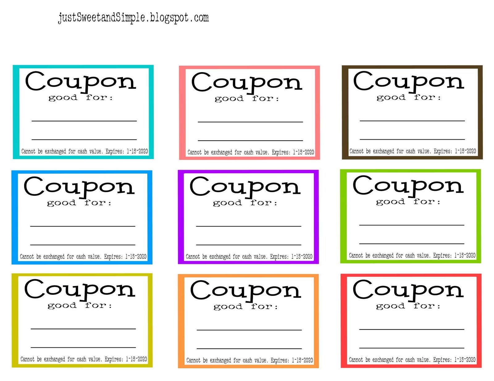 Just Sweet And Simple: Mother&amp;#039;s Day Coupons - Free Printable Beer Coupons