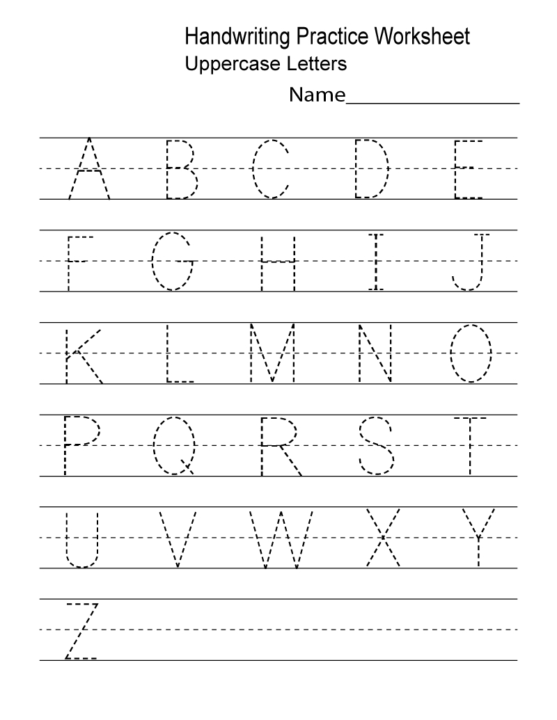 Kindergarten Worksheets Pdf Free Download Handwriting | Learning - Preschool Writing Worksheets Free Printable