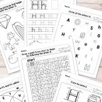 Letter H Worksheets   Alphabet Series   Easy Peasy Learners   Free Printable Letter Recognition Worksheets