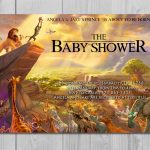 Lion King Baby Shower Invitation, Jungle Invitation, Disney Invite   Free Printable Lion King Baby Shower Invitations