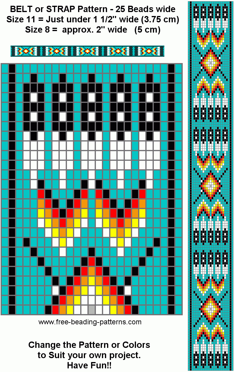 Free Printable Bead Loom Bracelet Patterns Printable Templates