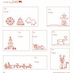Madejoel » Holiday Gift Tag Templates   Free Printable Blank Gift Tags
